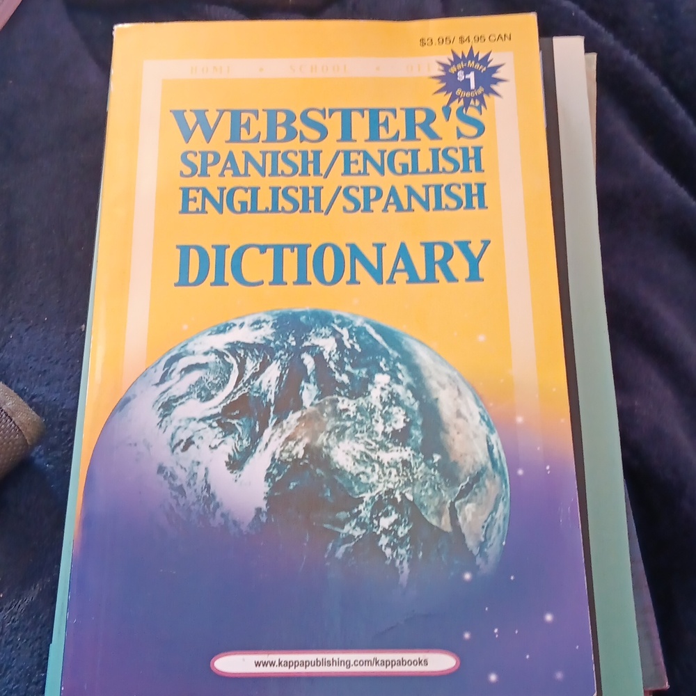 Webster Spanish/English Dictionary